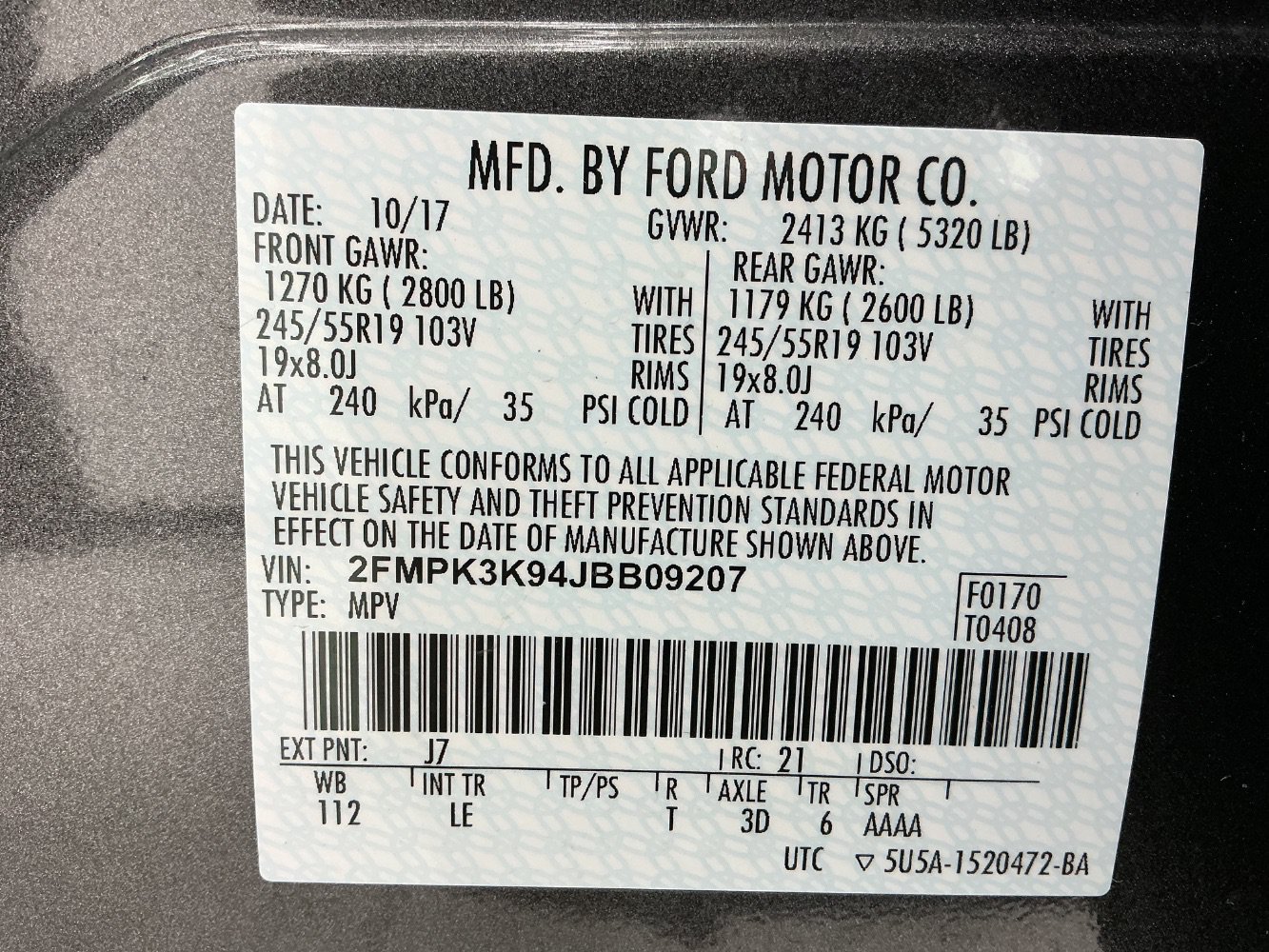 Used 2018 Ford Edge Titanium w/ Technology Package FWD image 51