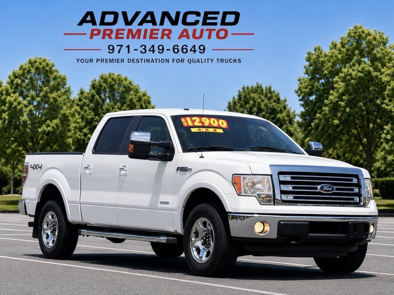 Used 2013 Ford F150 Lariat w/ Mid Equipment Group AWD/4WD image 1
