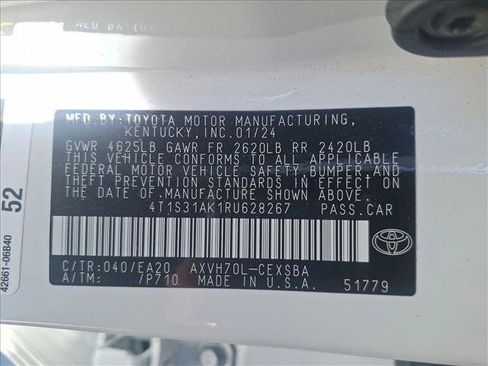 Certified 2024 Toyota Camry SE w/ Audio Upgrade Package FWD image 19