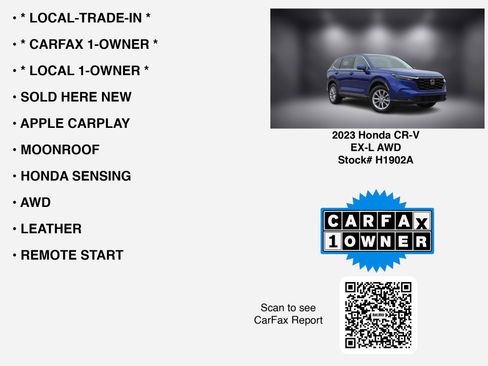 Used 2023 Honda CR-V EX-L image 7