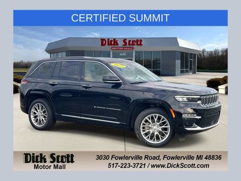 Certified 2023 Jeep Grand Cherokee Summit AWD/4WD image 1