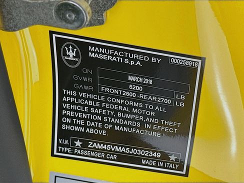 Used 2018 Maserati GranTurismo Convertible image 30