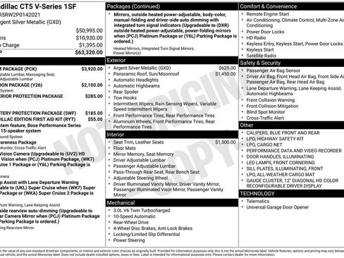 Certified 2023 Cadillac CT5 V w/ Premium Package RWD image 10