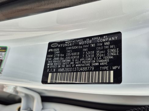 New 2026 Hyundai Tucson SEL AWD/4WD image 34