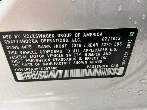 Used 2014 Volkswagen Passat Wolfsburg Edition image 31