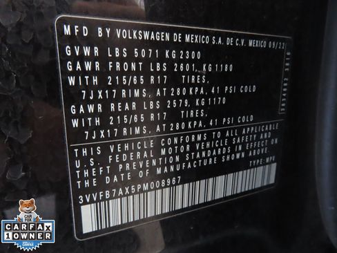 Used 2023 Volkswagen Tiguan S image 27