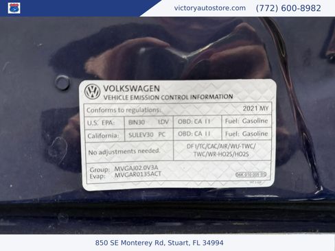Used 2021 Volkswagen Tiguan SEL FWD image 49