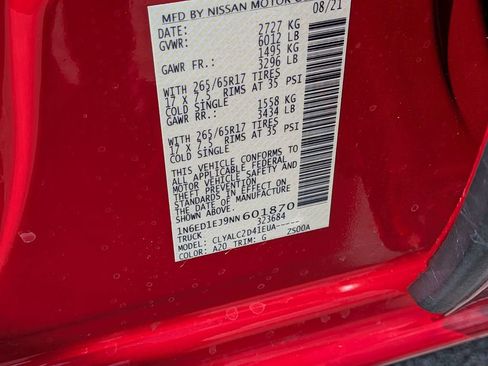 Used 2022 Nissan Frontier SV image 32