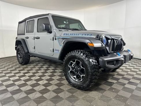 Used 2023 Jeep Wrangler Unlimited Rubicon 4xe w/ Cold Weather Group image 2