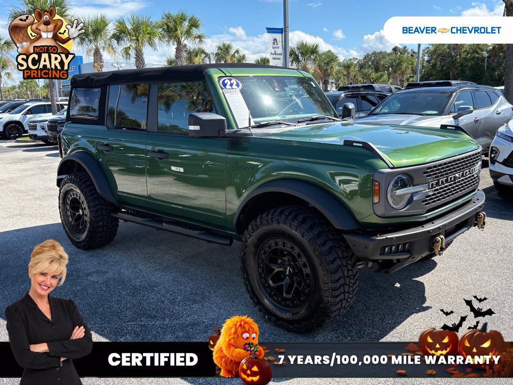 Used 2022 Ford Bronco Badlands w/ Sasquatch Package AWD/4WD image 9