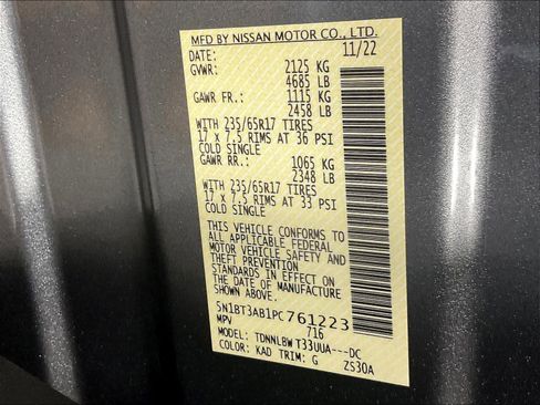 Certified 2023 Nissan Rogue S AWD/4WD image 35