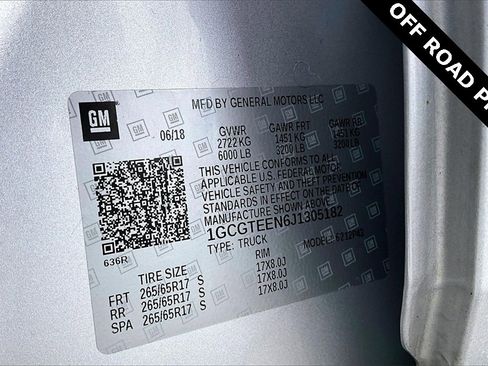 Used 2018 Chevrolet Colorado ZR2 image 35