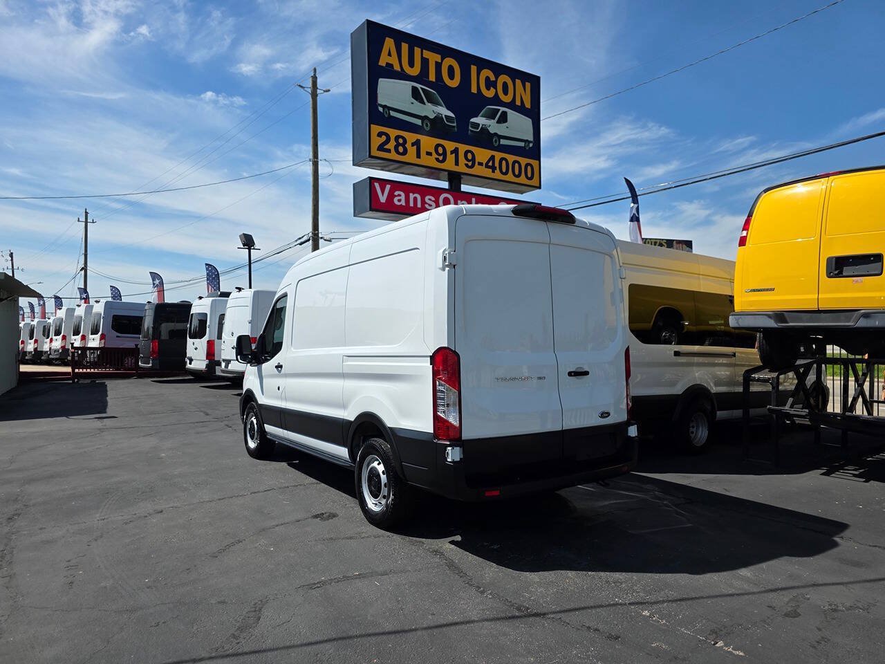 Used 2023 Ford Transit 150 Medium Roof RWD image 2