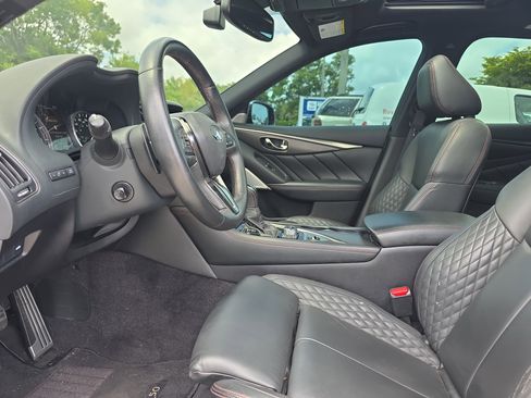 Used 2023 INFINITI Q50 Red Sport 400 w/ Black Opal Edition RWD image 21