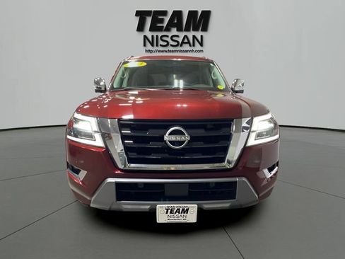Certified 2023 Nissan Armada Platinum w/ Captain's Chairs Package AWD/4WD image 2