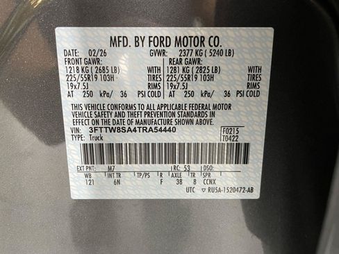 Used 2026 Ford Maverick Lariat AWD/4WD image 56