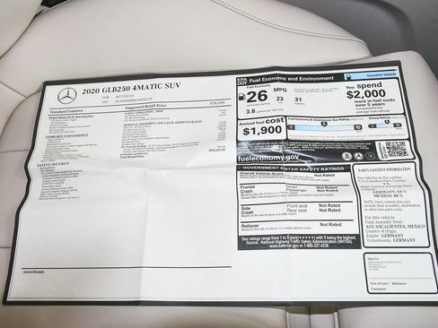 Used 2020 Mercedes-Benz GLB 250 4MATIC image 61