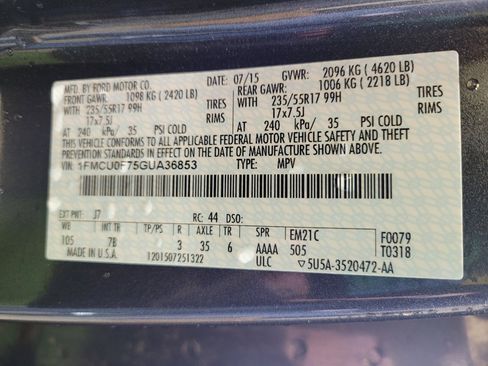 Used 2016 Ford Escape S FWD image 33