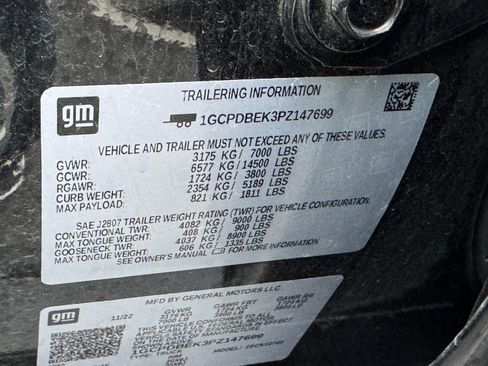 Used 2023 Chevrolet Silverado 1500 Custom image 24