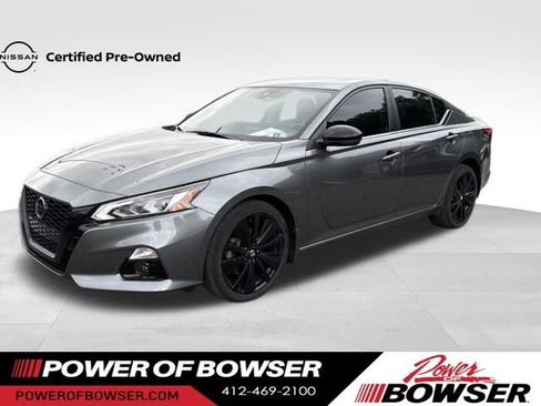 Certified 2022 Nissan Altima 2.5 SR w/ Midnight Edition Package AWD/4WD image 1
