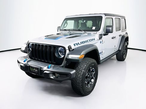 Used 2023 Jeep Wrangler Unlimited Rubicon 4xe w/ Safety Group image 3
