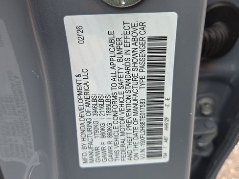 New 2026 Honda Civic Sport image 22