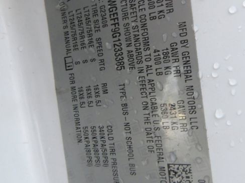 Used 2016 Chevrolet Express 2500 LS image 4