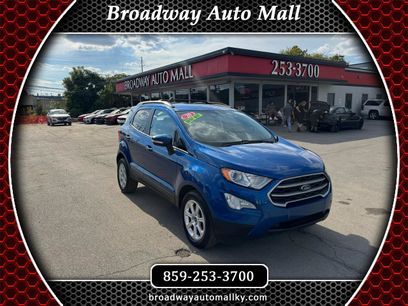 Used 2020 Ford EcoSport SE