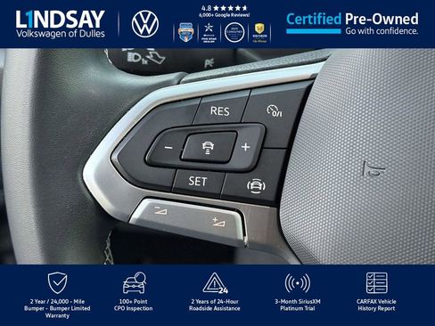 Certified 2022 Volkswagen Atlas SE w/ Black Wheel Package image 20