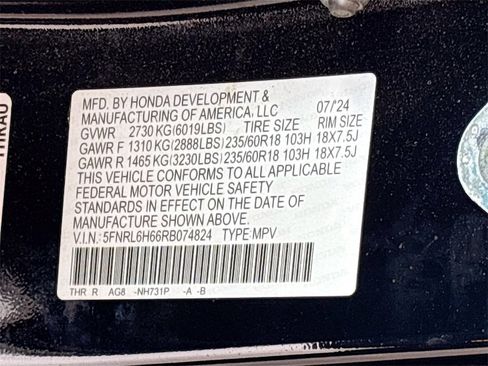 Used 2024 Honda Odyssey EX-L image 33