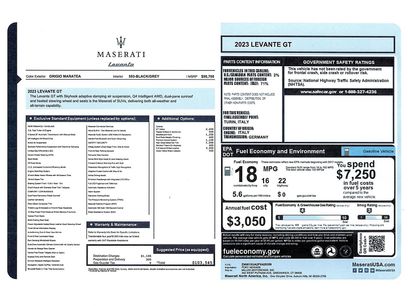 Used 2023 Maserati Levante GT