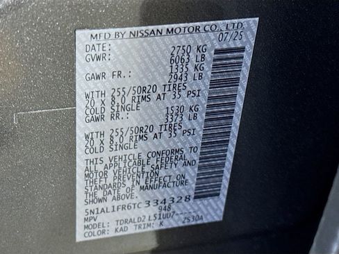 Used 2026 INFINITI QX60 Luxe w/ Cargo Package image 42