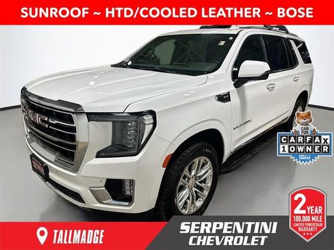 Used 2022 GMC Yukon SLT w/ SLT Premium Package AWD/4WD image 1