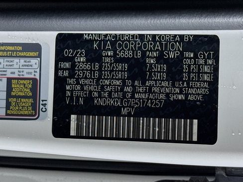 Certified 2023 Kia Sorento SX Prestige AWD/4WD image 34