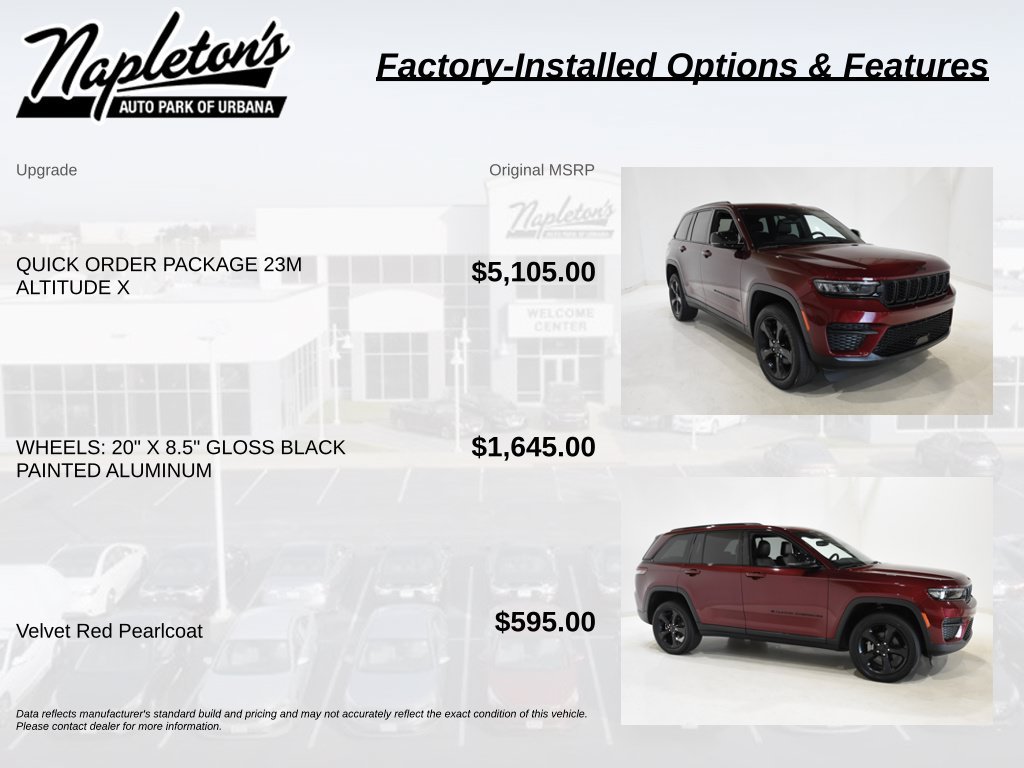 Used 2023 Jeep Grand Cherokee Altitude AWD/4WD image 4