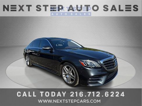 Used 2019 Mercedes-Benz S 560 4MATIC Sedan w/ AMG Line Exterior image 1