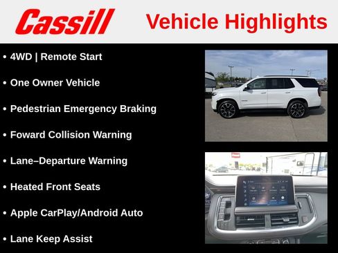 Used 2023 Chevrolet Tahoe RST w/ Sport Performance Package AWD/4WD image 7