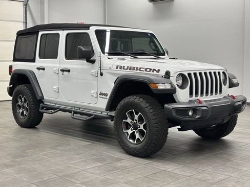 Used 2021 Jeep Wrangler Unlimited Rubicon w/ Cold Weather Group AWD/4WD image 1