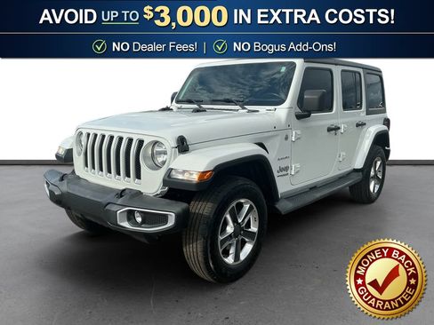 Used 2019 Jeep Wrangler Unlimited Sahara AWD/4WD image 1