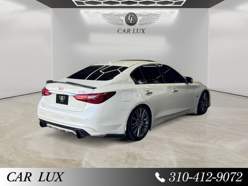 Used 2019 INFINITI Q50 Red Sport 400 w/ Sensory Package RWD image 5