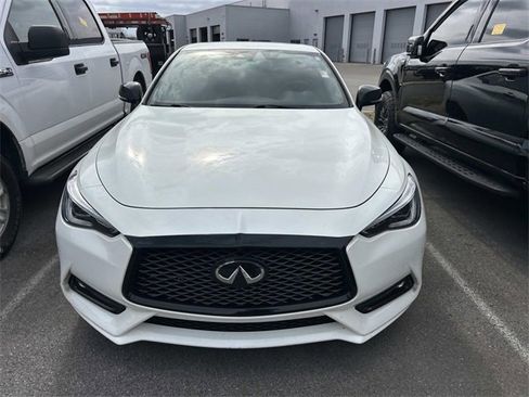 Used 2022 INFINITI Q60 Red Sport 400 w/ Carbon Fiber Package image 2