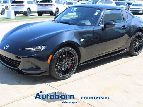 Used 2024 MAZDA MX-5 Miata RF Club w/ Interior Package RWD image 3