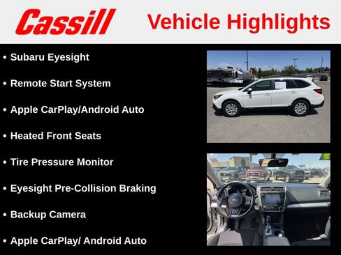 Used 2019 Subaru Outback 2.5i Premium AWD/4WD image 7