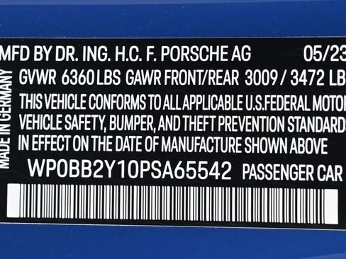 Certified 2023 Porsche Taycan 4S image 27