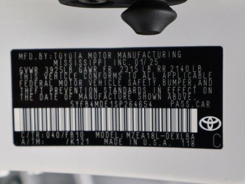 Certified 2025 Toyota Corolla LE w/ Convenience Package image 16