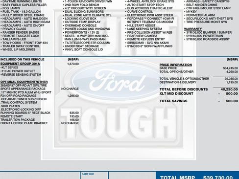 Used 2021 Ford Ranger XLT w/ Equipment Group 301A Mid image 2