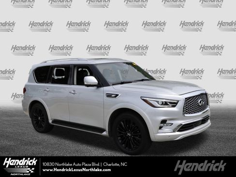 Used 2021 INFINITI QX80 Luxe RWD image 1