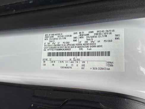 Used 2021 Ford Transit 150 Low Roof w/ Load Area Protection Package image 31