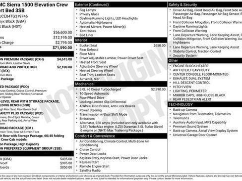 New 2026 GMC Sierra 1500 Elevation w/ Elevation Premium Package AWD/4WD image 24