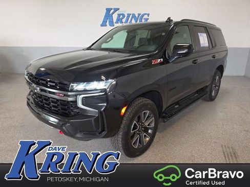Certified 2021 Chevrolet Tahoe Z71 w/ Rear Media and Nav Package AWD/4WD image 1